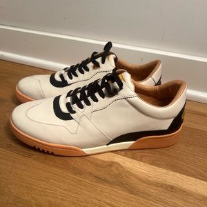 Two Thousand Never Cream leather‎ skate shoes lace up sneakers men size 8 / w 11